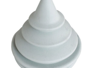 Väike valge kaabliläbiviik Ø 50 mm